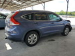 2013 Honda Cr-v Exl Blue vin: 5J6RM3H78DL010210