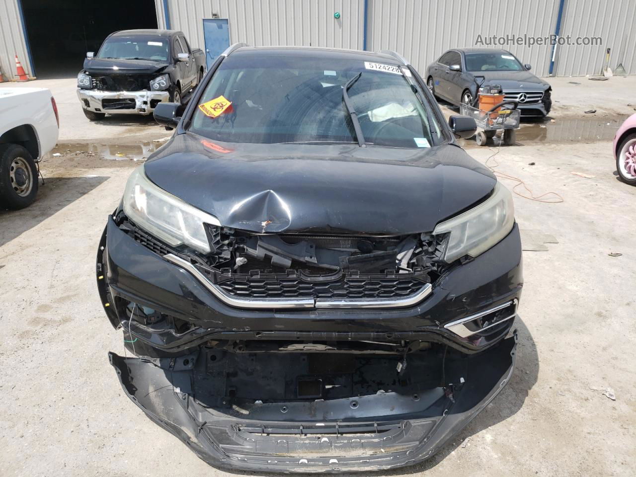 2016 Honda Cr-v Exl Black vin: 5J6RM3H78GL020658