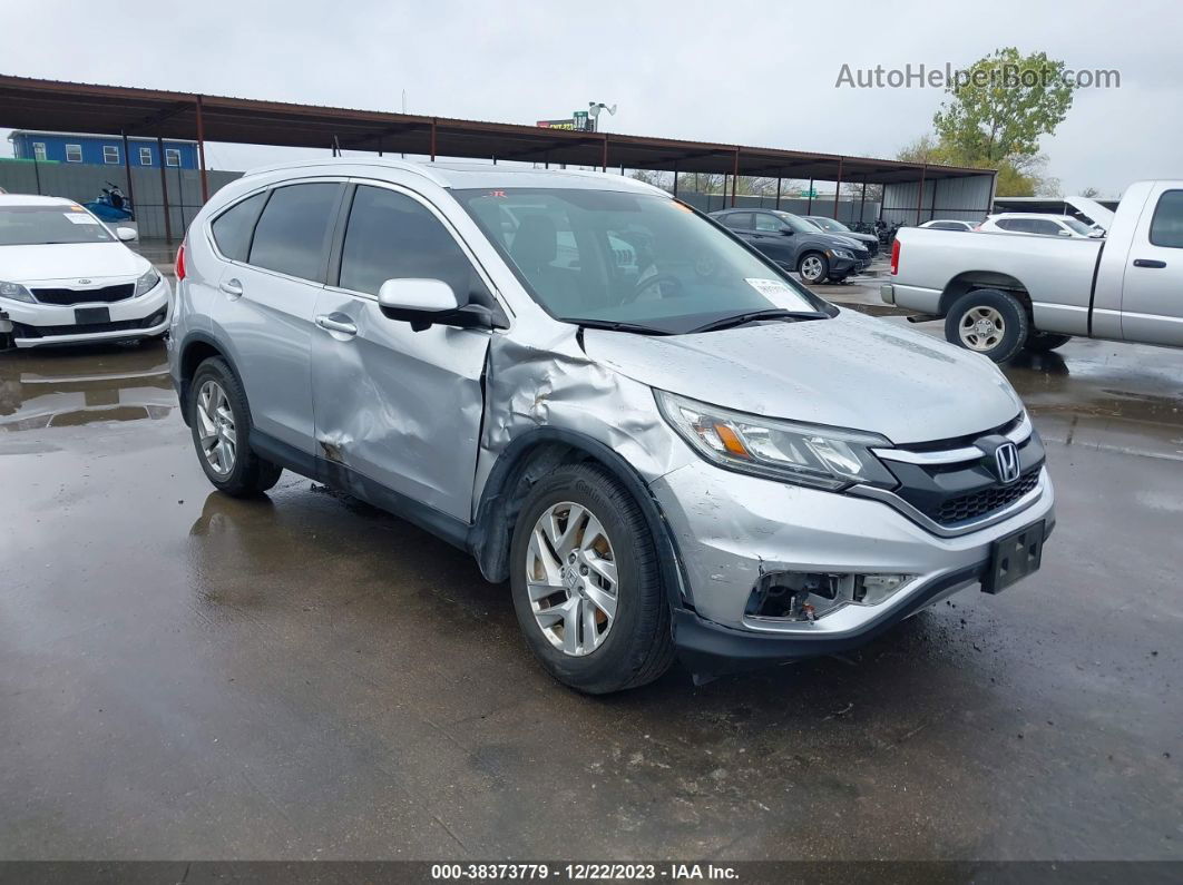 2016 Honda Cr-v Ex-l Silver vin: 5J6RM3H78GL027478