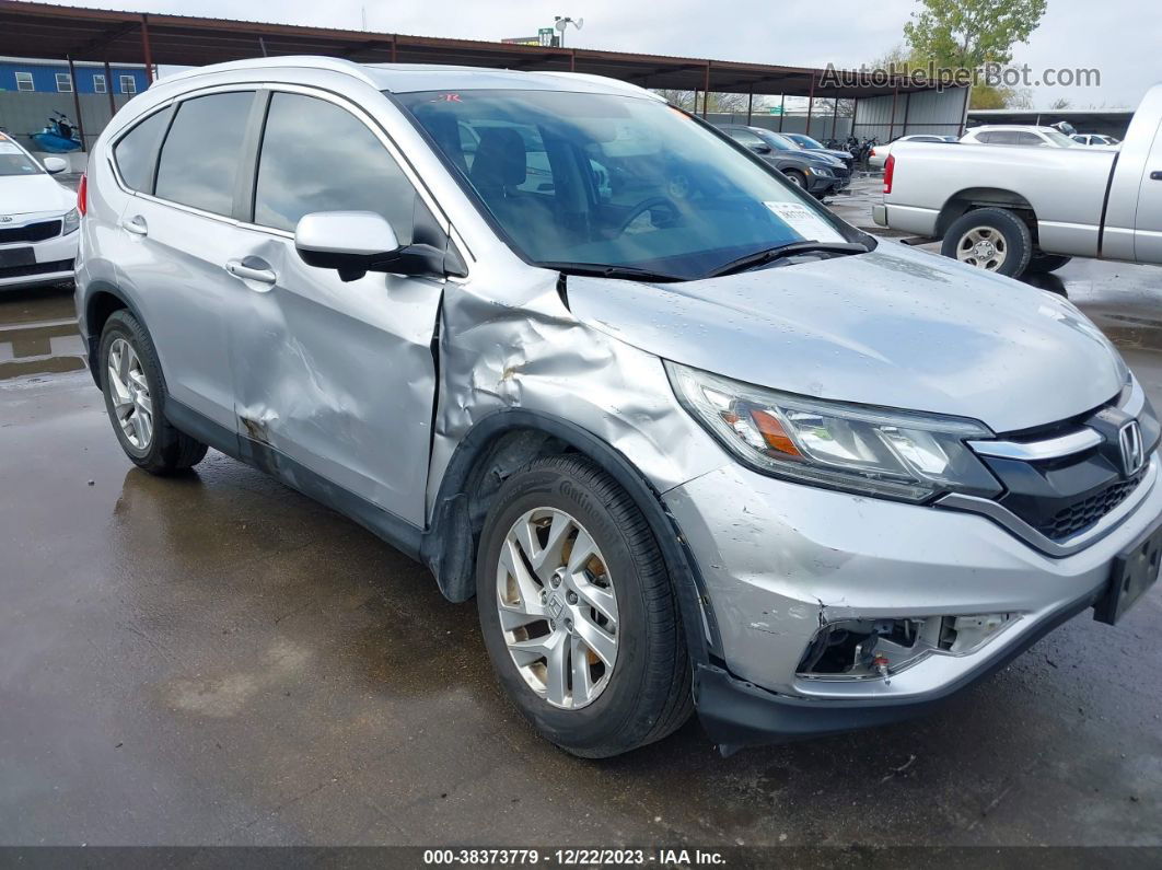 2016 Honda Cr-v Ex-l Silver vin: 5J6RM3H78GL027478