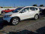 2012 Honda Cr-v Exl White vin: 5J6RM3H79CL048091