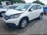 2013 Honda Cr-v Ex-l White vin: 5J6RM3H79DL026318