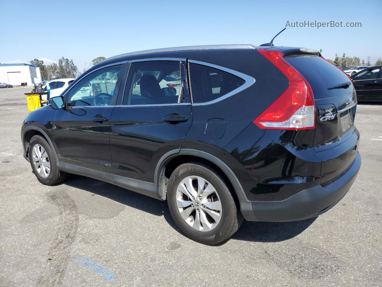 2013 Honda Cr-v Exl Black vin: 5J6RM3H79DL032409