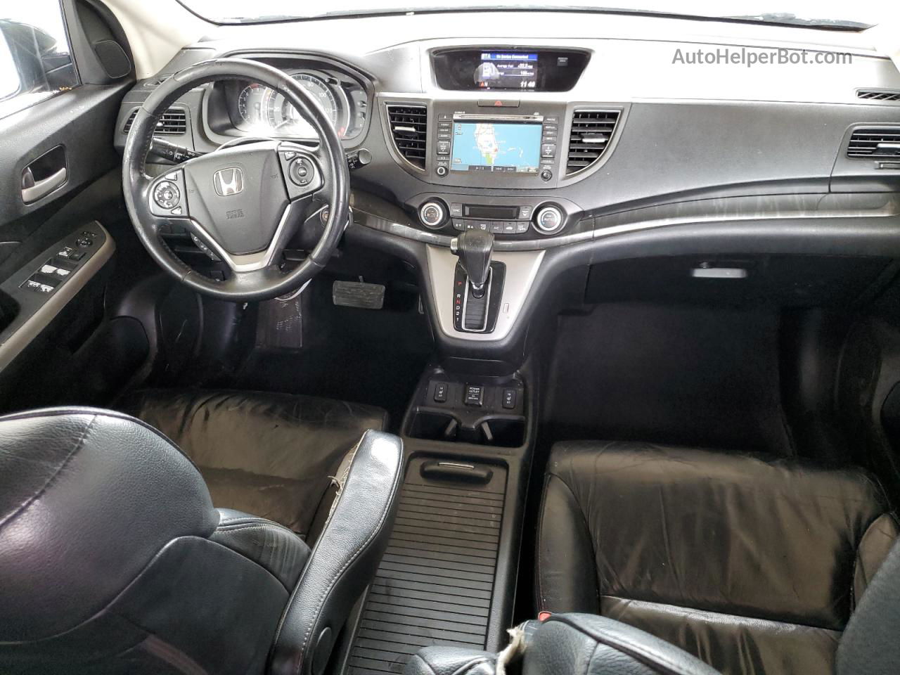 2013 Honda Cr-v Exl Черный vin: 5J6RM3H79DL040624