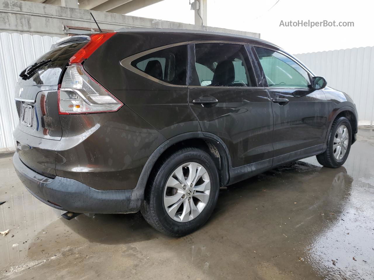 2013 Honda Cr-v Exl Черный vin: 5J6RM3H79DL040624