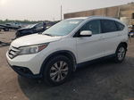 2013 Honda Cr-v Exl White vin: 5J6RM3H79DL047198