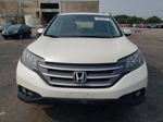 2013 Honda Cr-v Exl White vin: 5J6RM3H79DL047198