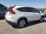 2012 Honda Cr-v Exl White vin: 5J6RM3H7XCL015147