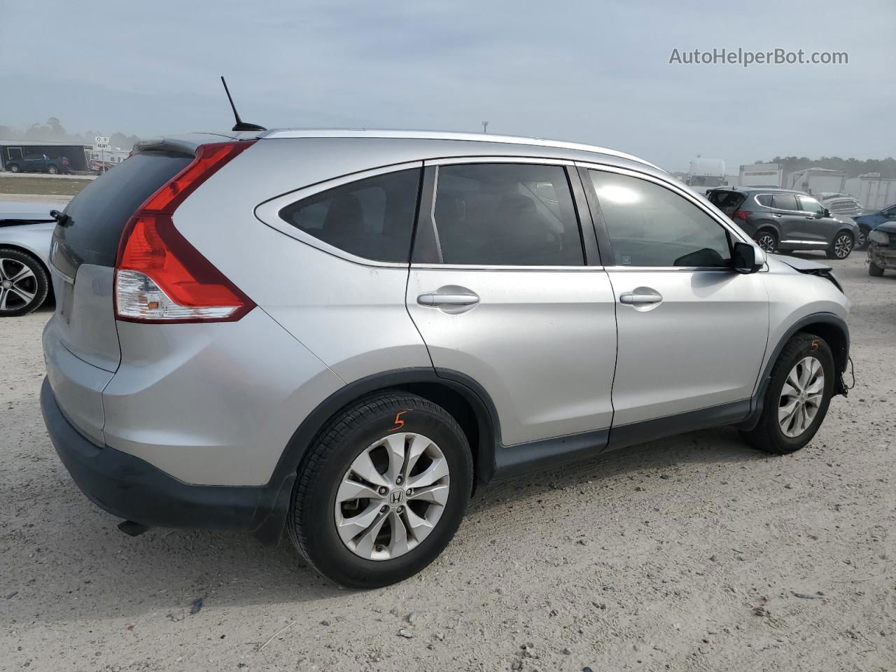 2012 Honda Cr-v Exl Silver vin: 5J6RM3H7XCL016833