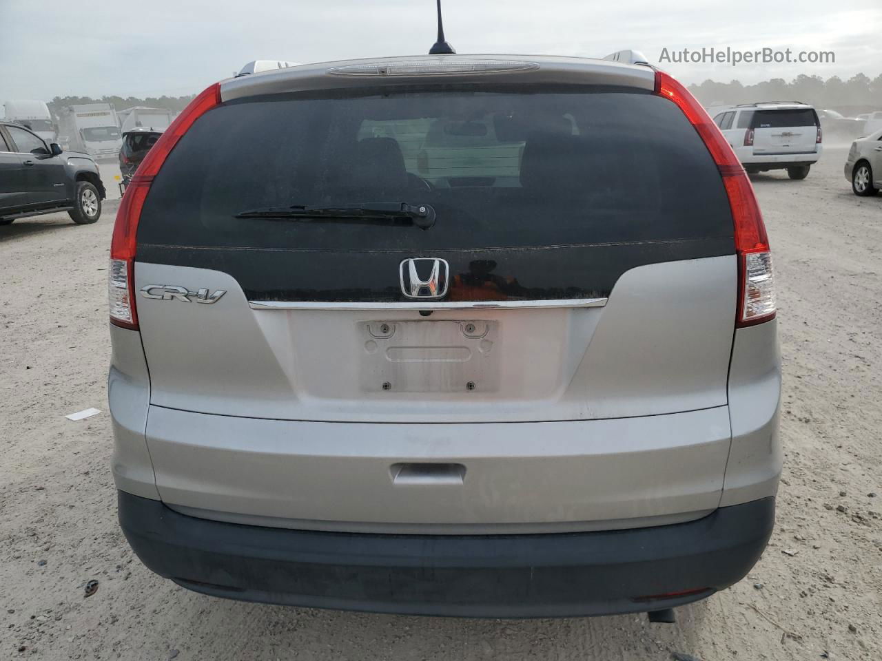 2012 Honda Cr-v Exl Silver vin: 5J6RM3H7XCL016833