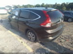 2013 Honda Cr-v Ex-l Black vin: 5J6RM3H7XDL004831