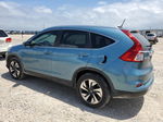 2015 Honda Cr-v Touring Blue vin: 5J6RM3H90FL022064