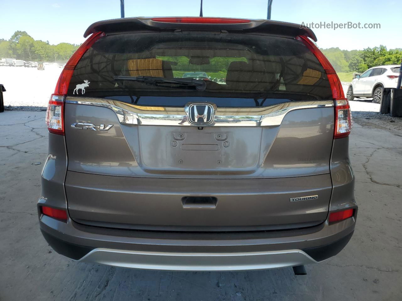 2016 Honda Cr-v Touring Brown vin: 5J6RM3H92GL001377