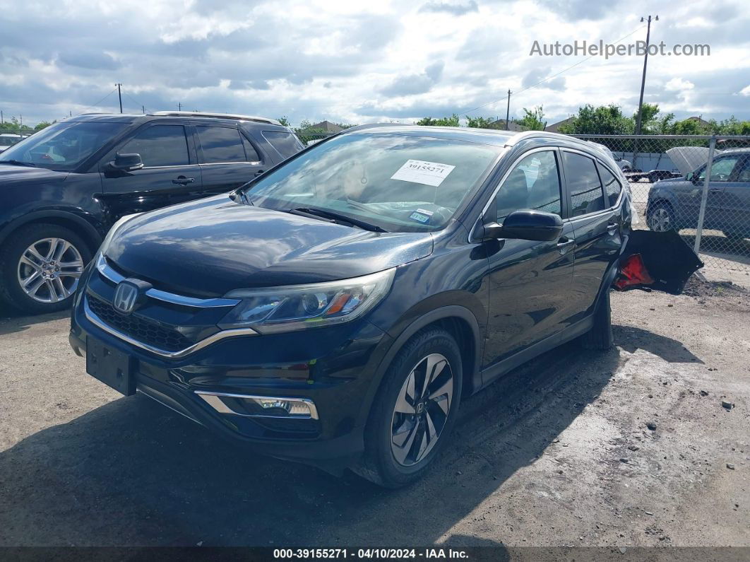 2016 Honda Cr-v Touring Gray vin: 5J6RM3H93GL015286