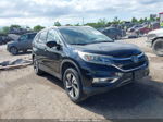 2016 Honda Cr-v Touring Gray vin: 5J6RM3H93GL015286