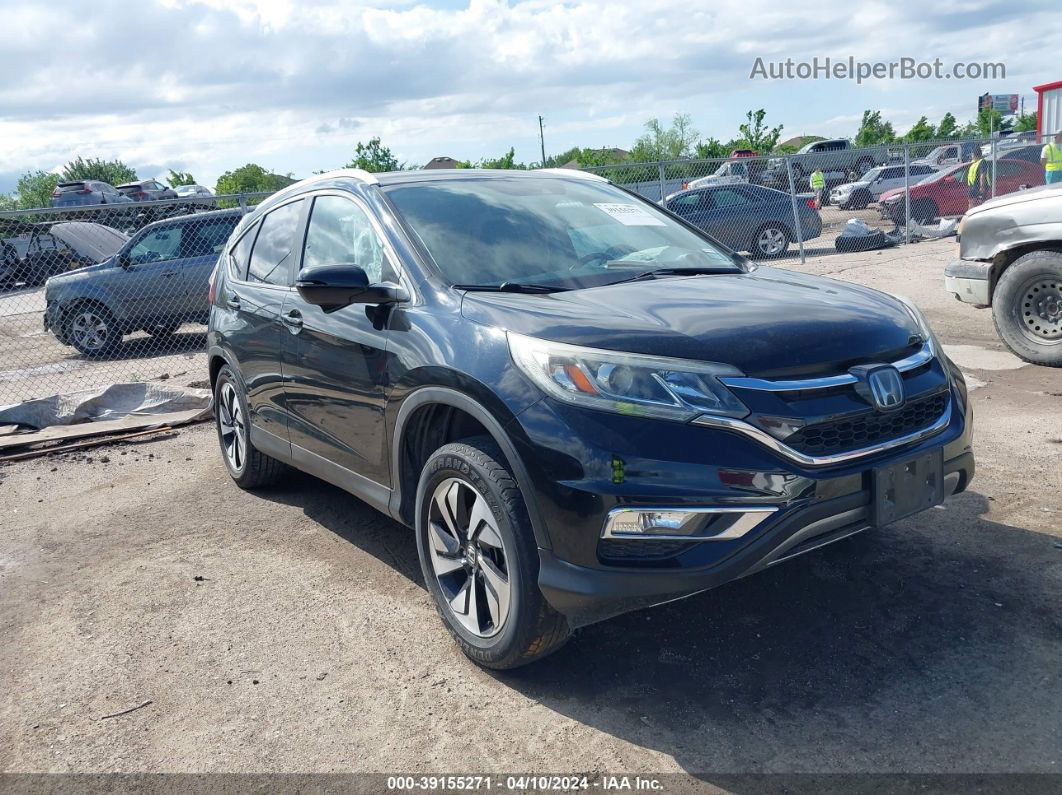 2016 Honda Cr-v Touring Gray vin: 5J6RM3H93GL015286