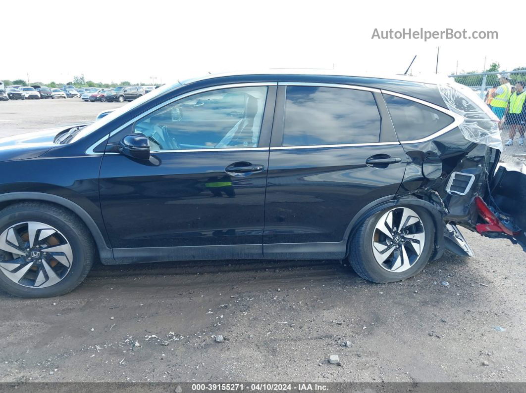 2016 Honda Cr-v Touring Gray vin: 5J6RM3H93GL015286