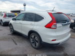 2015 Honda Cr-v Touring White vin: 5J6RM3H94FL006076