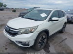 2015 Honda Cr-v Touring White vin: 5J6RM3H94FL006076