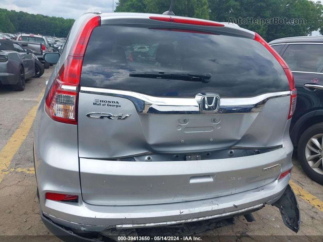 2016 Honda Cr-v Touring Silver vin: 5J6RM3H94GL004846