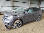 2015 Honda Cr-v Touring Gray vin: 5J6RM3H96FL002384