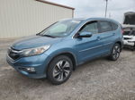 2016 Honda Cr-v Touring Blue vin: 5J6RM3H97GL018224