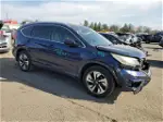 2016 Honda Cr-v Touring Синий vin: 5J6RM3H98GL006518