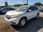 2016 Honda Cr-v Touring White vin: 5J6RM3H99GL018323