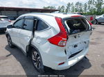 2016 Honda Cr-v Touring White vin: 5J6RM3H9XGL009453