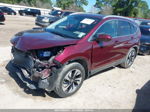 2016 Honda Cr-v Touring Burgundy vin: 5J6RM3H9XGL015785