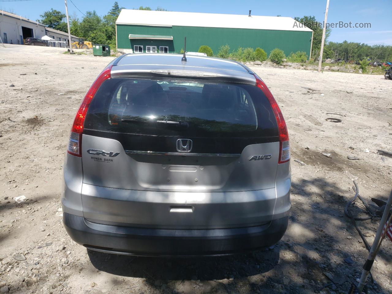 2012 Honda Cr-v Lx Silver vin: 5J6RM4H30CL034955