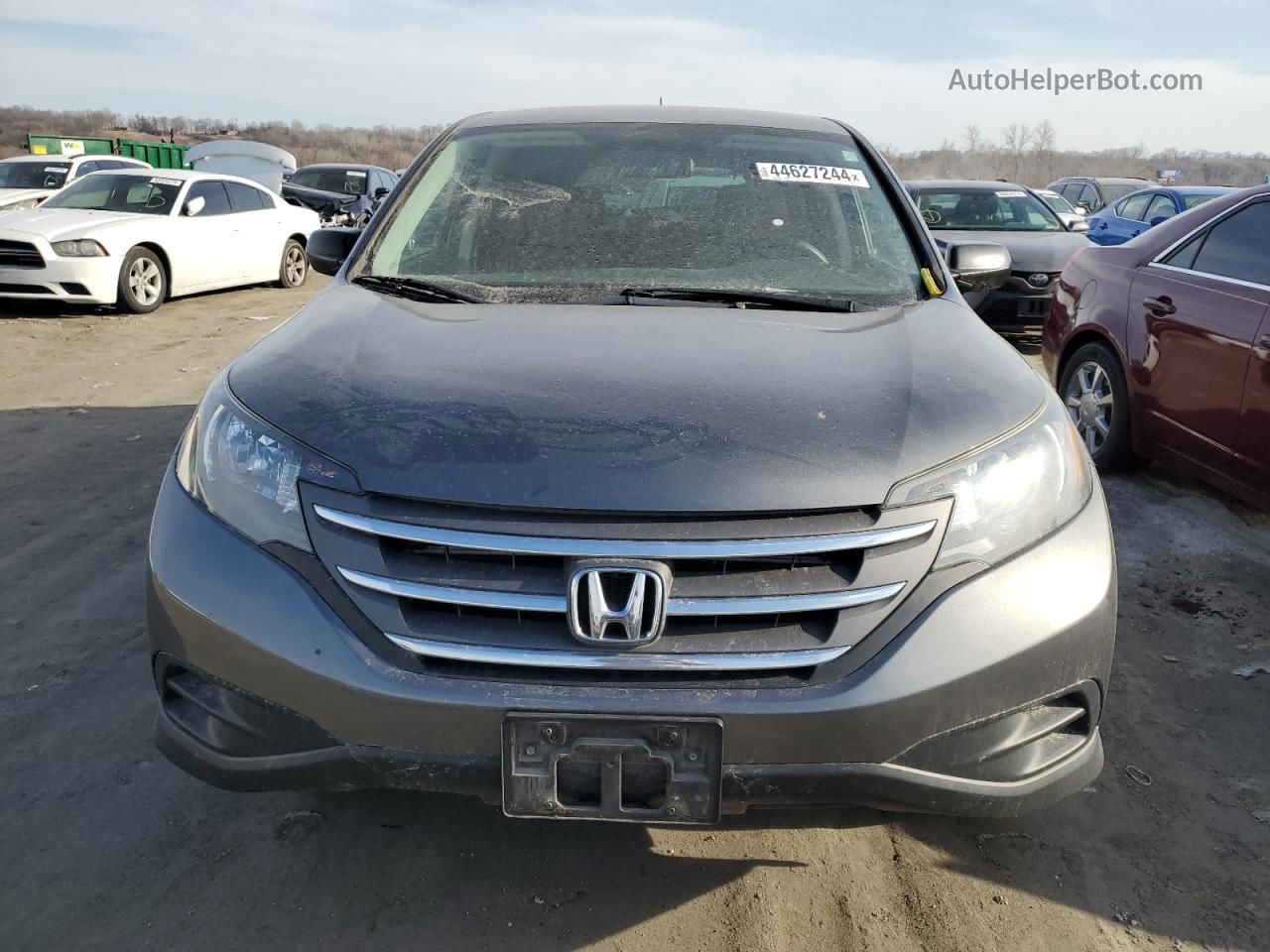 2012 Honda Cr-v Lx Silver vin: 5J6RM4H30CL050184