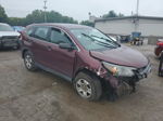 2012 Honda Cr-v Lx Burgundy vin: 5J6RM4H30CL050685