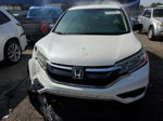 2015 Honda Cr-v Lx White vin: 5J6RM4H30FL040470