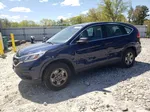 2015 Honda Cr-v Lx Blue vin: 5J6RM4H30FL063313