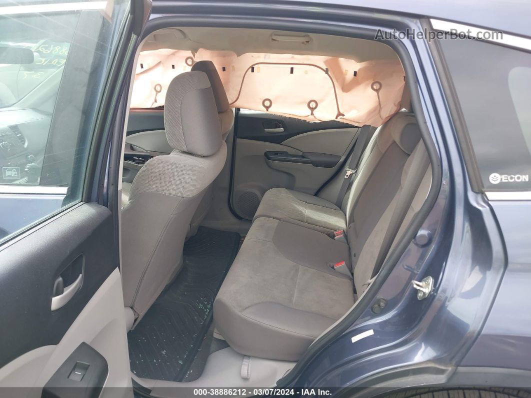 2012 Honda Cr-v Lx Синий vin: 5J6RM4H31CL060691