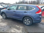 2012 Honda Cr-v Lx Blue vin: 5J6RM4H31CL060691