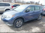 2012 Honda Cr-v Lx Blue vin: 5J6RM4H31CL060691