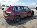 2012 Honda Cr-v Lx Red vin: 5J6RM4H31CL076311