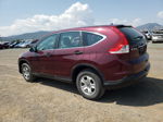 2013 Honda Cr-v Lx Темно-бордовый vin: 5J6RM4H31DL010374