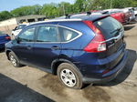 2015 Honda Cr-v Lx Blue vin: 5J6RM4H31FL021037