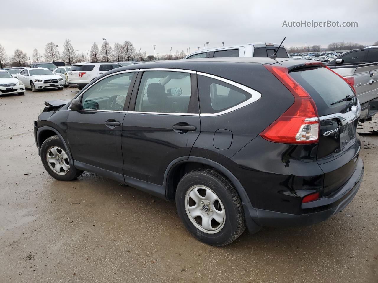 2016 Honda Cr-v Lx Black vin: 5J6RM4H31GL004580