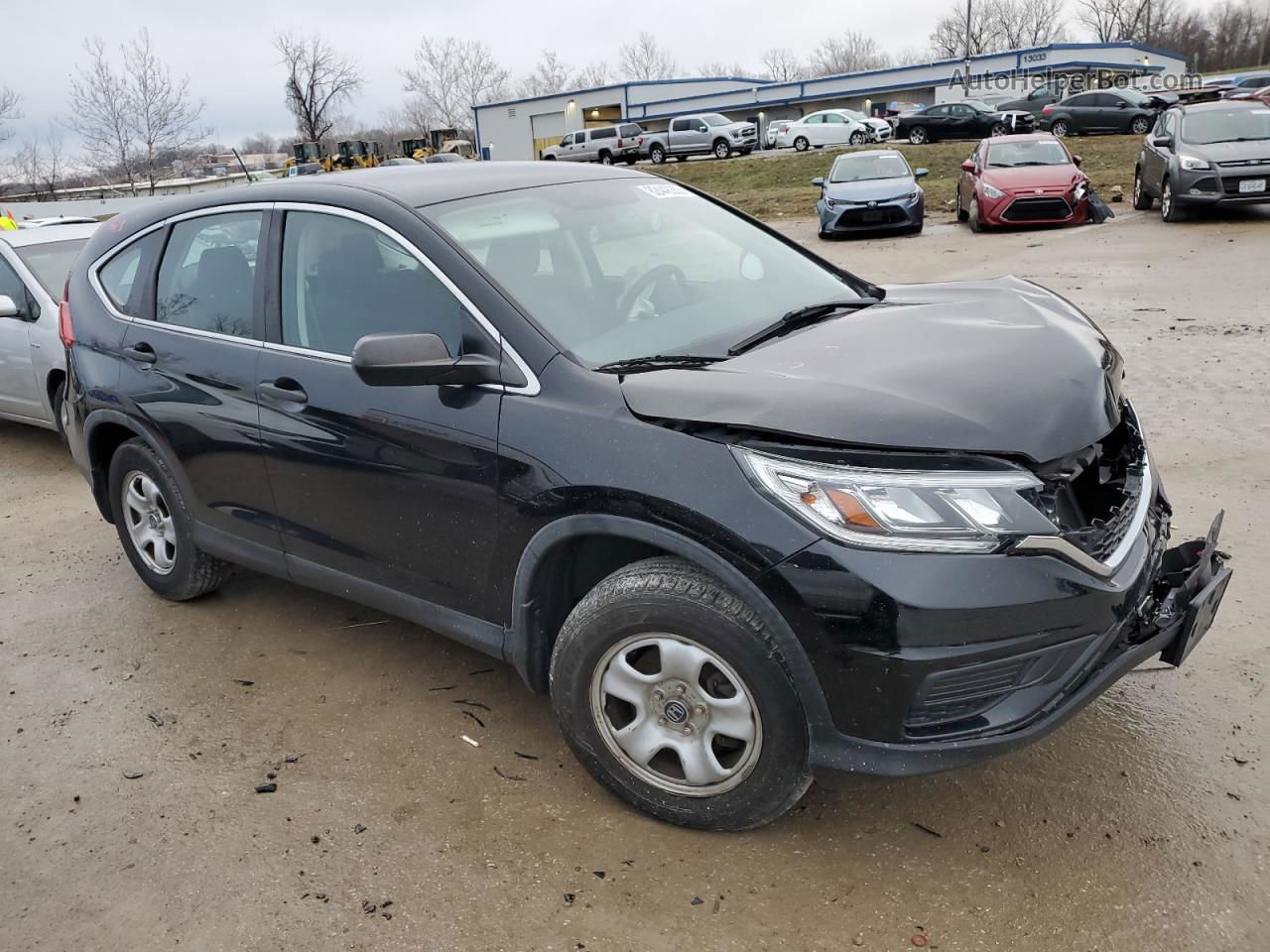 2016 Honda Cr-v Lx Черный vin: 5J6RM4H31GL004580