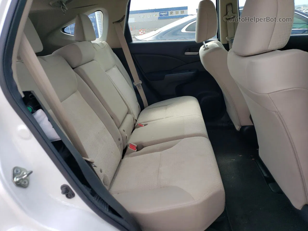 2016 Honda Cr-v Lx Белый vin: 5J6RM4H31GL138618