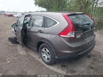 2013 Honda Cr-v Lx Brown vin: 5J6RM4H32DL043951