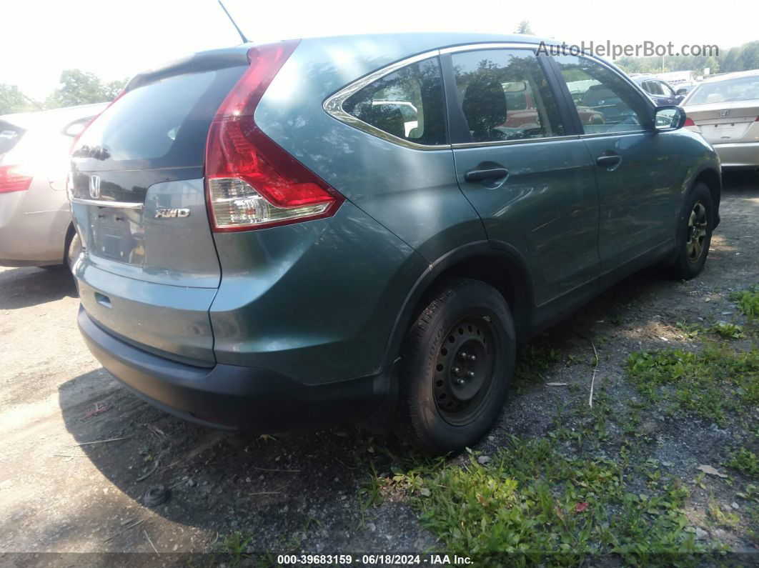 2013 Honda Cr-v Lx Blue vin: 5J6RM4H32DL076223