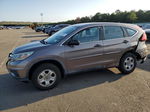 2015 Honda Cr-v Lx Gray vin: 5J6RM4H32FL037909