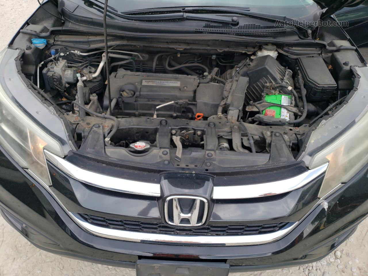 2015 Honda Cr-v Lx Черный vin: 5J6RM4H32FL096488