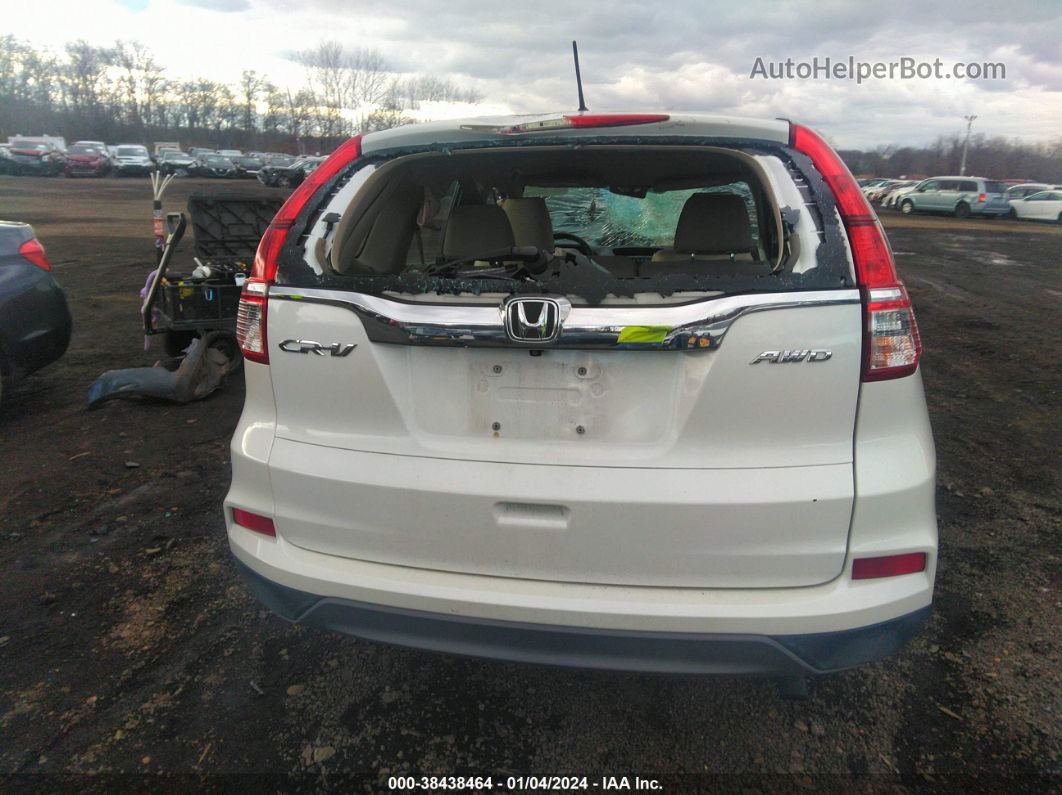 2016 Honda Cr-v Lx Белый vin: 5J6RM4H32GL120869