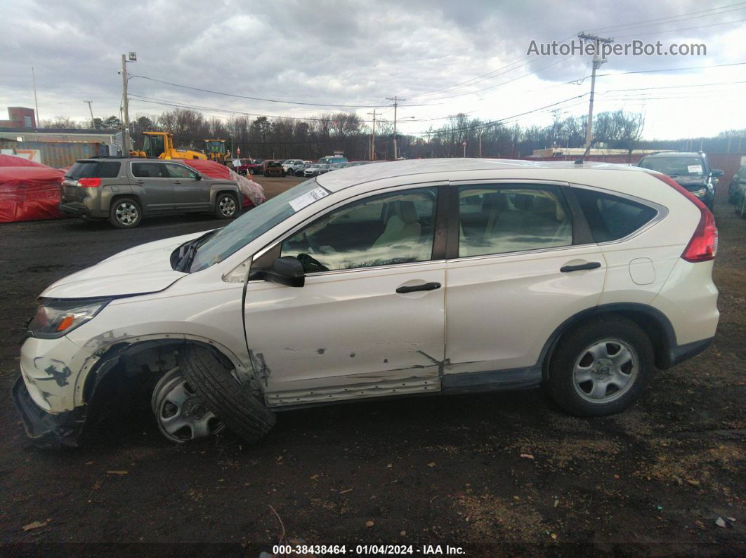 2016 Honda Cr-v Lx Белый vin: 5J6RM4H32GL120869